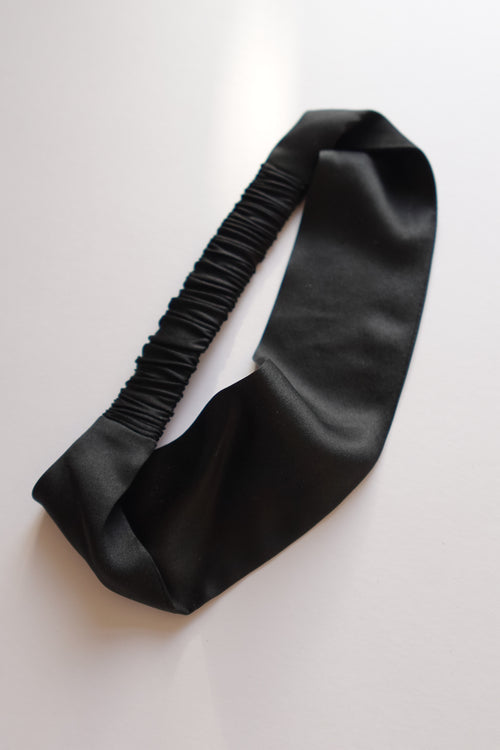 Black Silk Headband